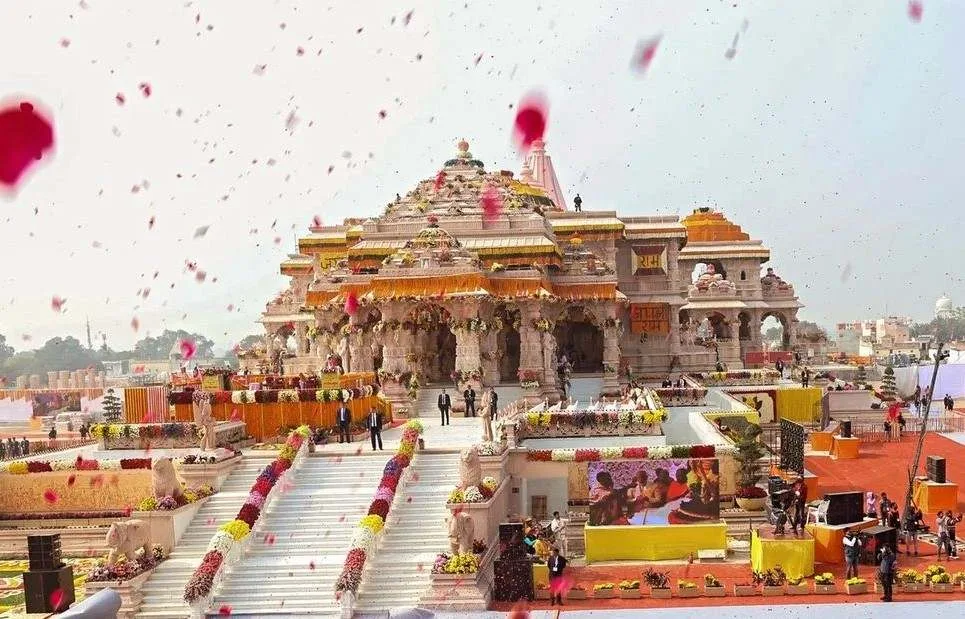 Jaipur to Ayodhya Taxi Service by Jaipur Pink City Cab for Ram Mandir pilgrimage
