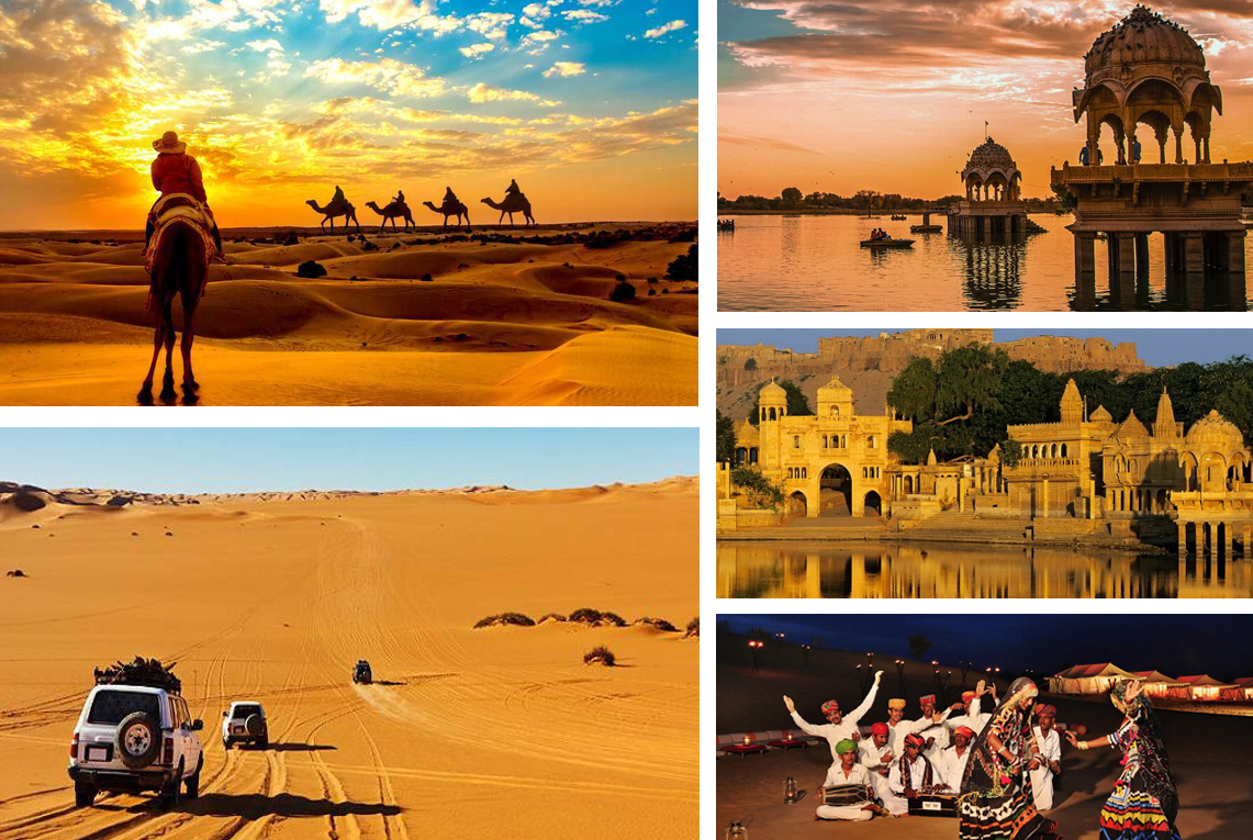 Jaipur to Jaisalmer Taxi Service by Jaipur Pink City Cab with Ertiga